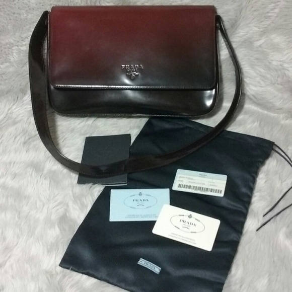 Prada Handbags - Prada Milano Spazzolato Purse